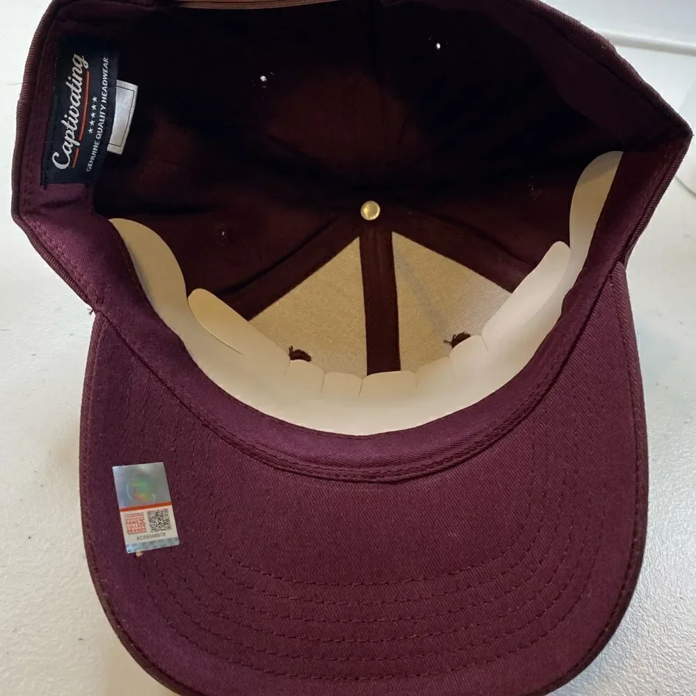 NWT Maroon Texas A&M University Aggies Baseball Cap Hat Adjustable Strap